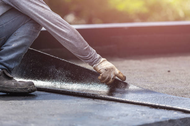Professional Basement Waterproofing technician working in Cottage Grove, OR